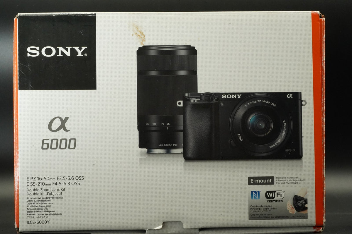 Appareil photo numérique sans miroir Sony a6000 noir avec coupe 16-50 +...
