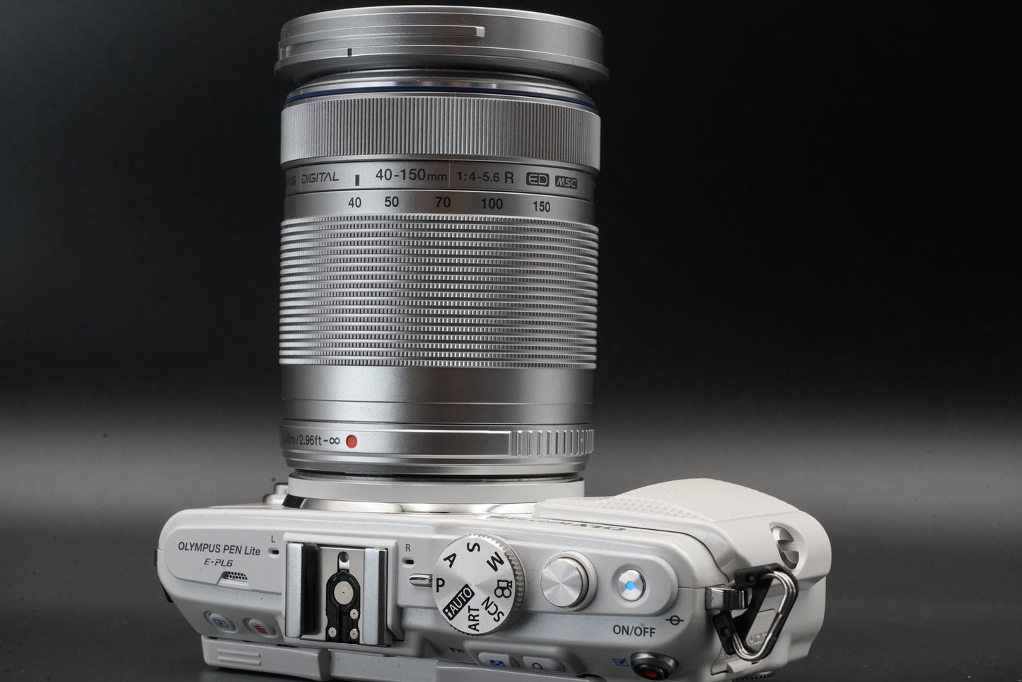 Olympus Pen Lite E-PL6 16.0MP Body White with Lens US Duty Paid 11346