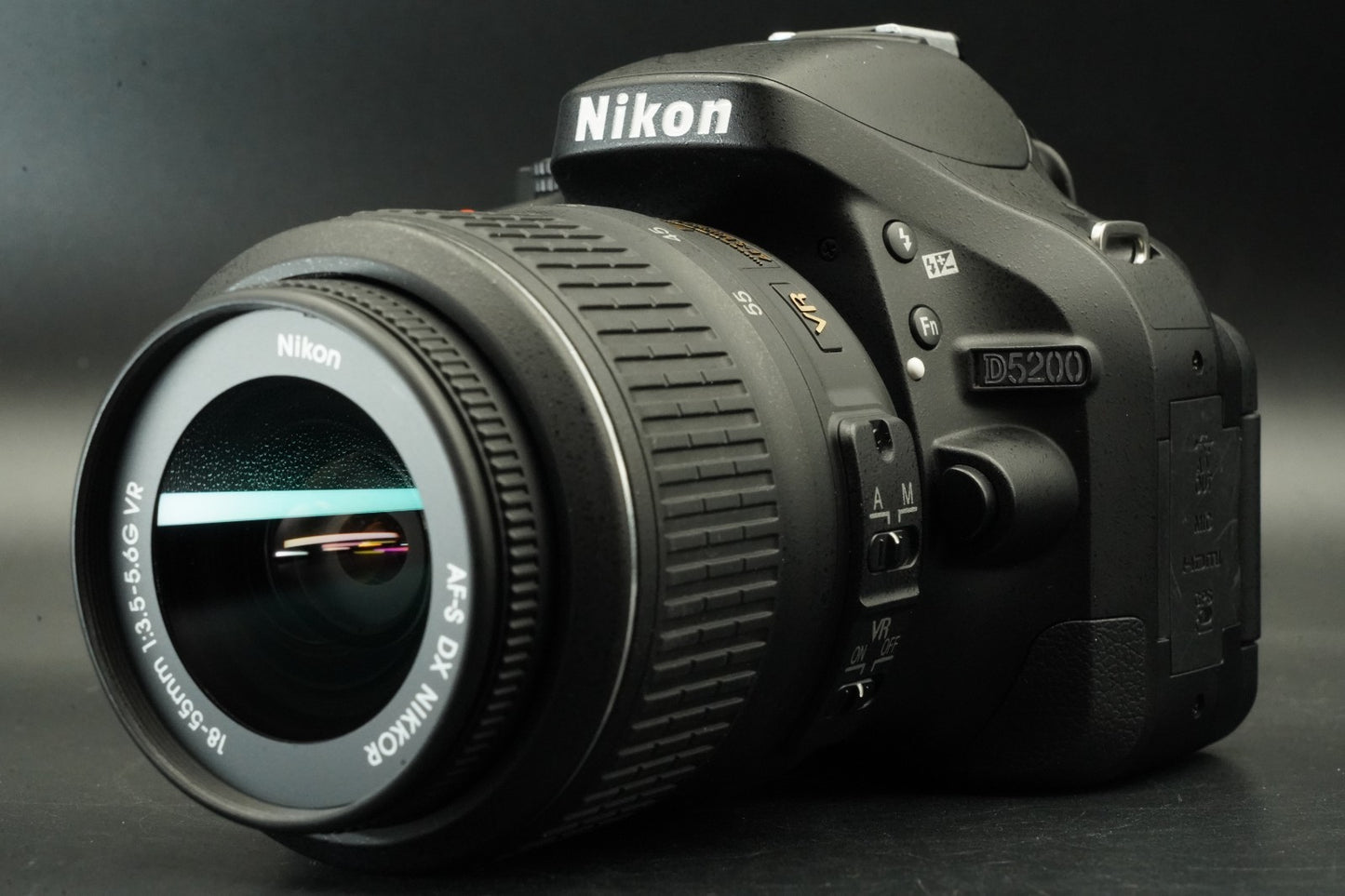 Nikon D5200 Digital Camera AF-S 18-55mm f/3.5-5.6 55-300mm f/4.5-5.6 Lens #11708