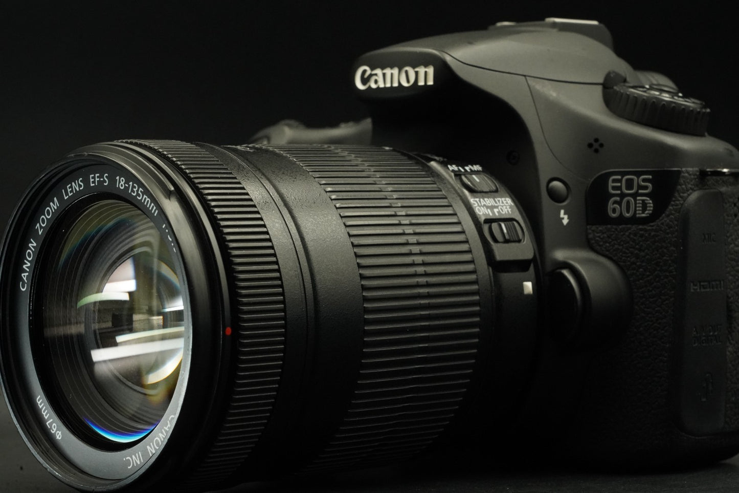 4432  cuts! Canon EOS 60D DSLR 18MP w/ EF-S 18-135mm IS Digital Camera 11600
