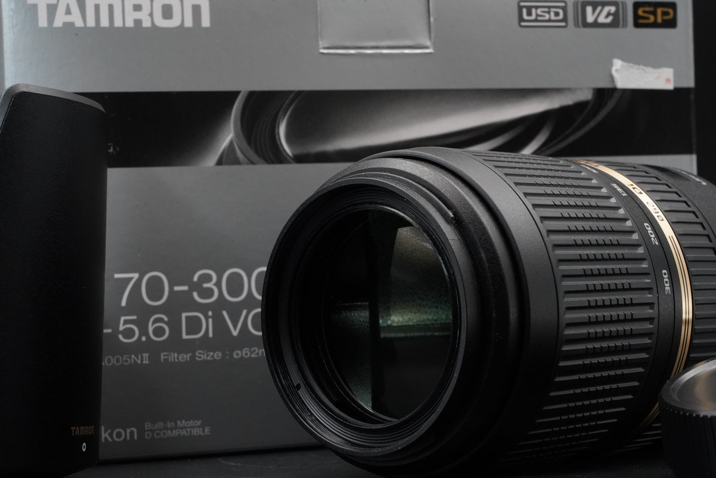 [ALMOST UNUSED] Tamron A005 SP 70-300mm f/4-5.6 Di VC USD for Nikon 10864