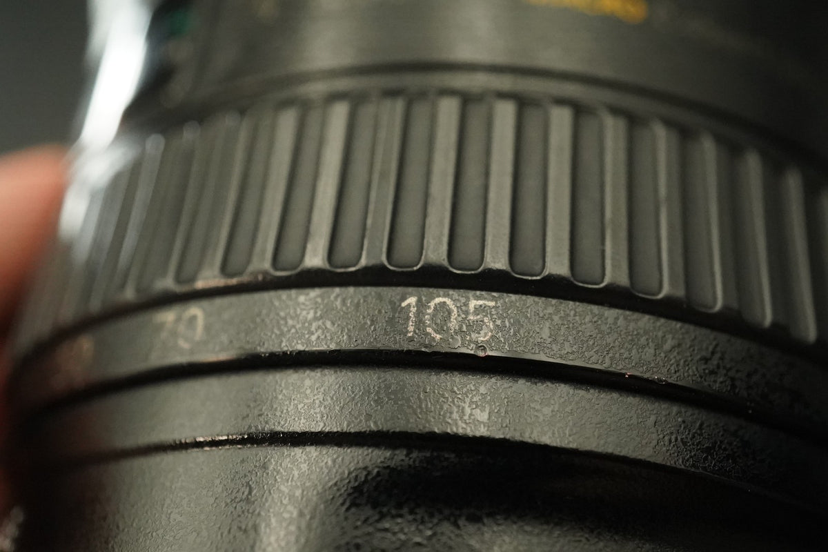 Objectif zoom Canon EF 24-105 mm f/4 L IS USM monture EF STOCK US #11650