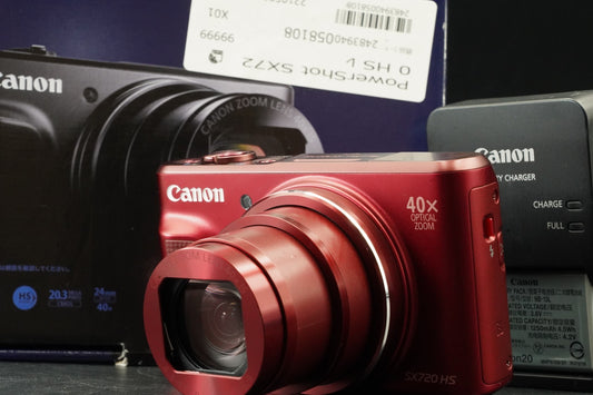 Canon PowerShot SX720 HS 20,3 megapixel fotocamera digitale compatta rossa...