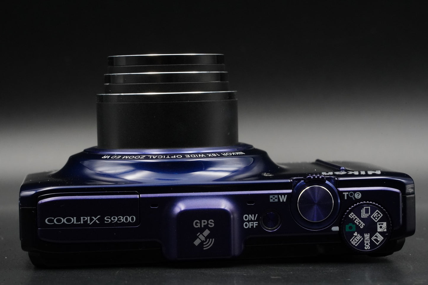 Nikon Coolpix S9300 Blue 16.0MP Digital Camera From USA US Duty Paid 10546