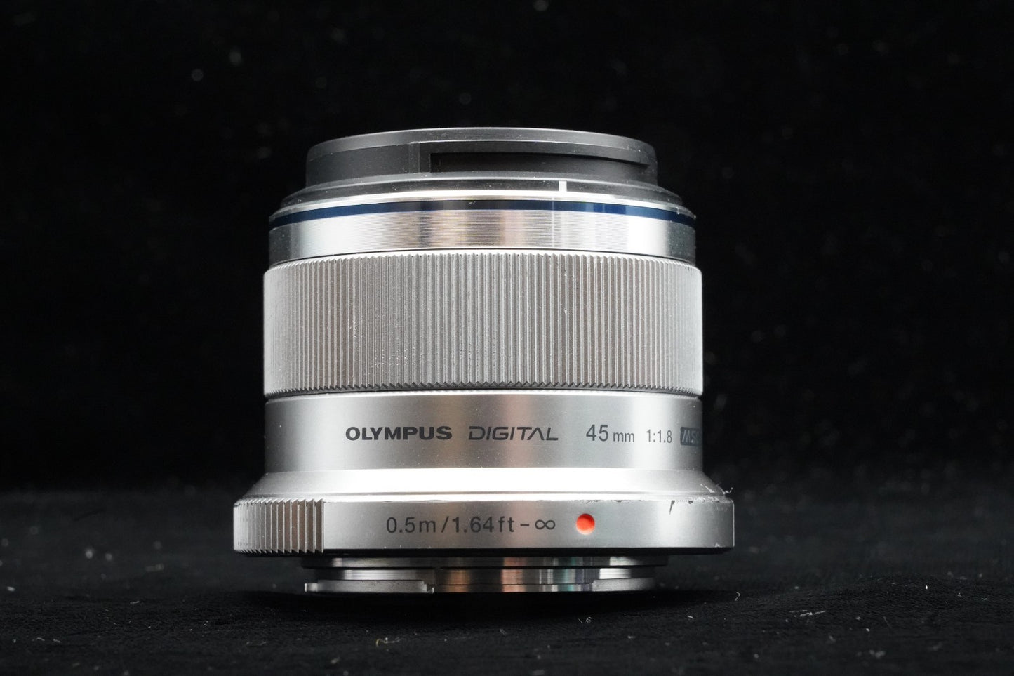 Olympus M.ZUIKO DIGITAL 45mm f/1.8 Lens Silver Japan US Duty Paid 9451