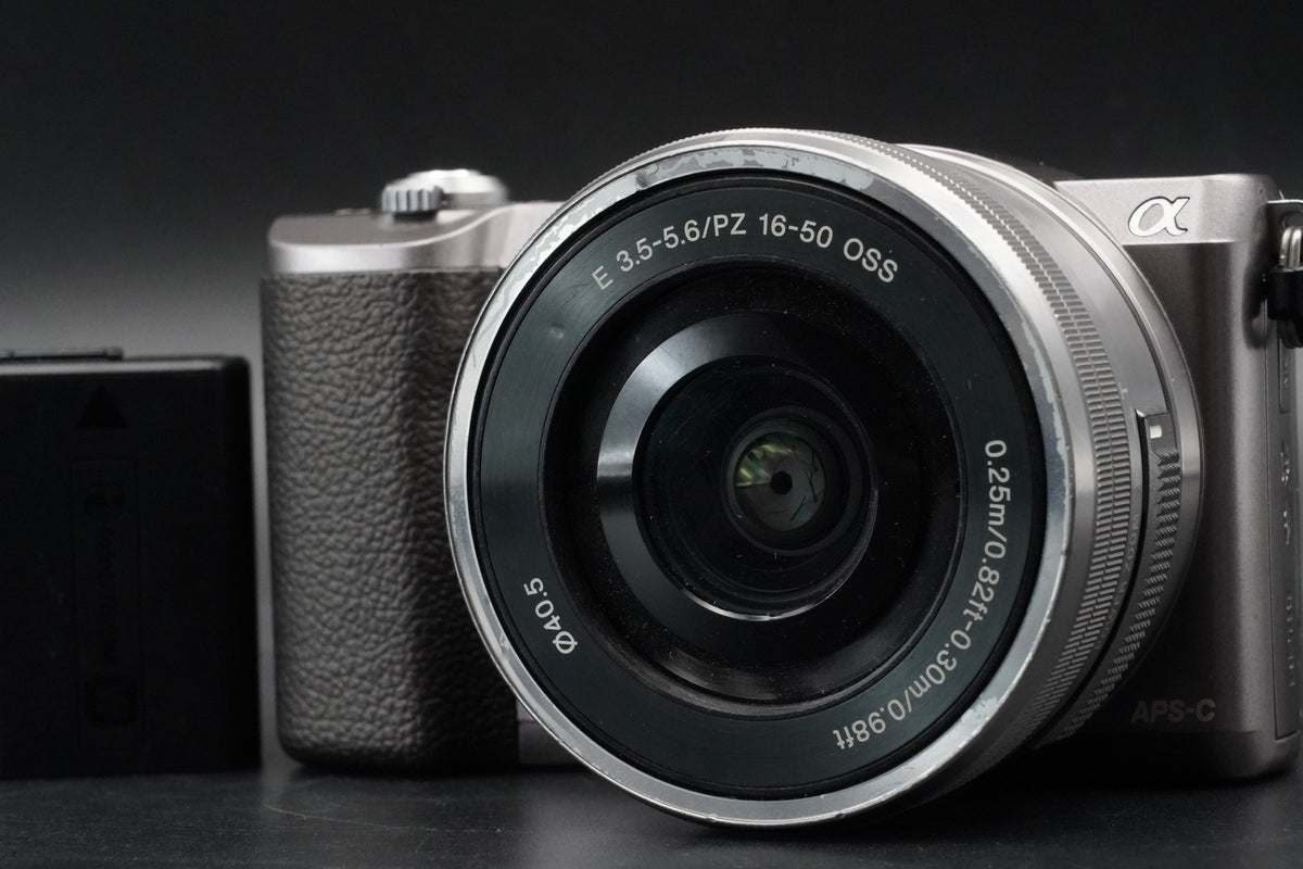 Sony Alpha a5100 Mirrorless Digital Camera with Lens Silver US STOCK #11055