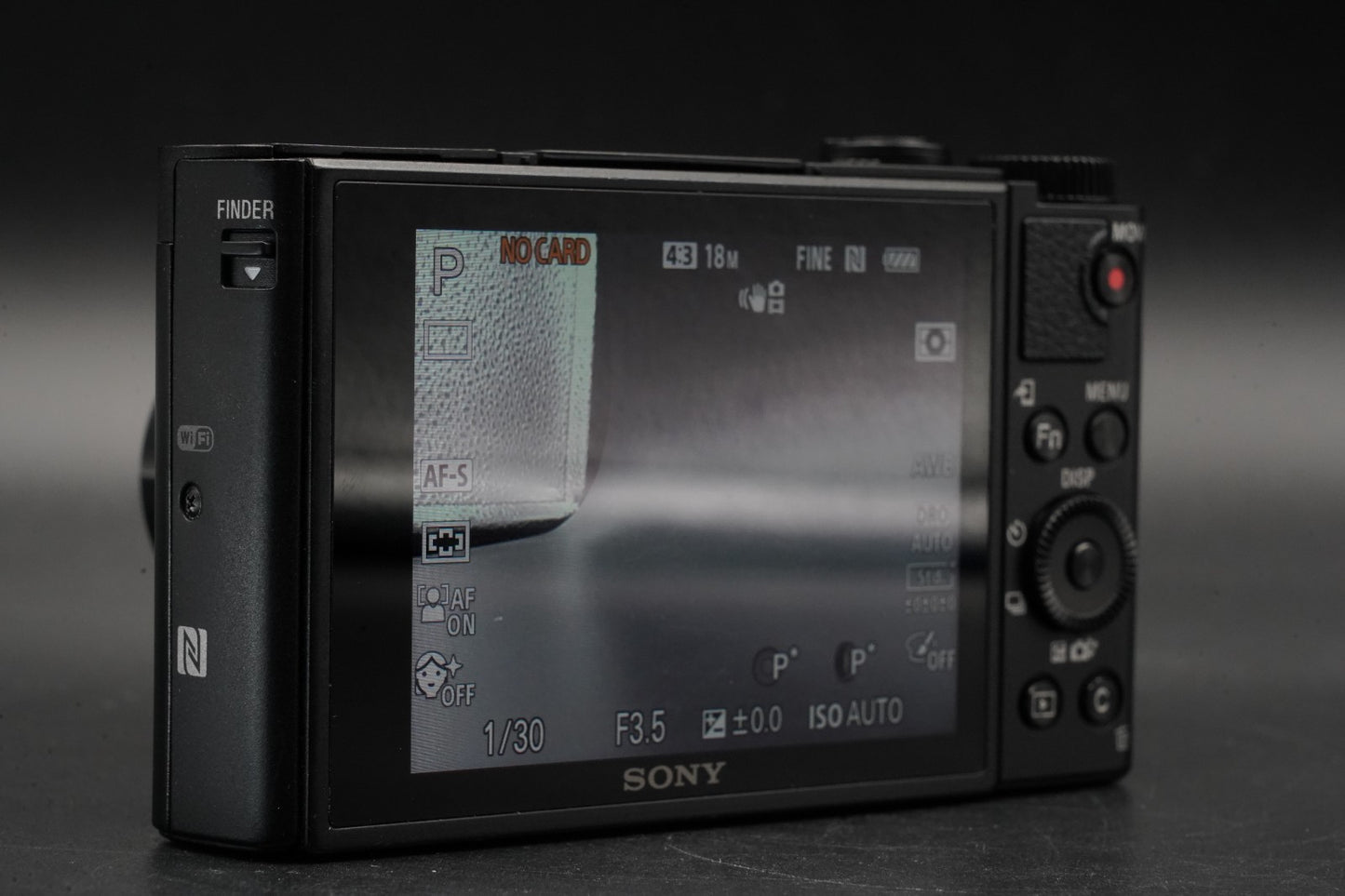 [US DUTY PAID] Sony Cyber-shot DSC-HX99 18.1MP Digital Camera Black 11164