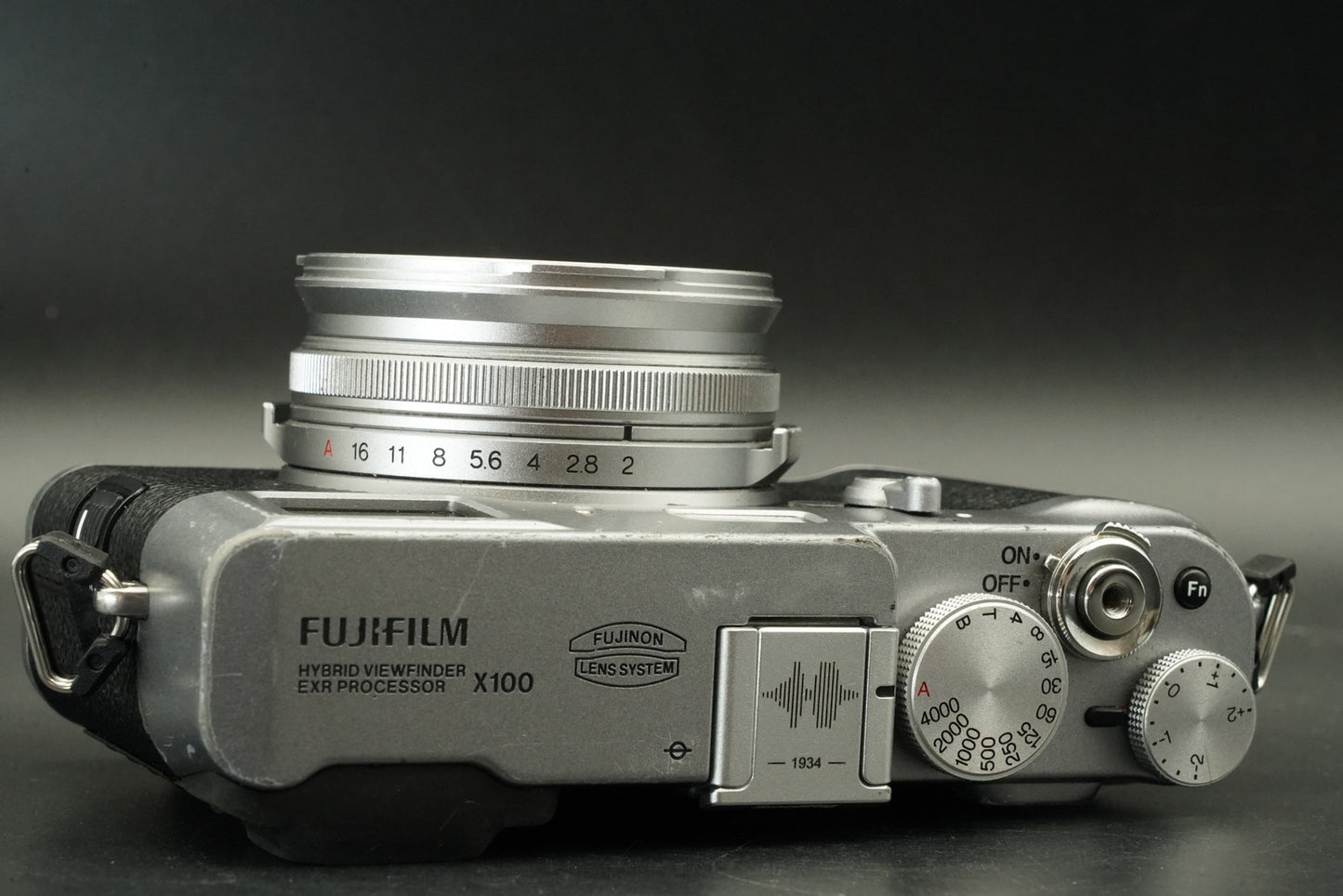 Fujifilm X100 FinePix X Series 12.3MP Silver Digital Camera US Duty Paid 11656
