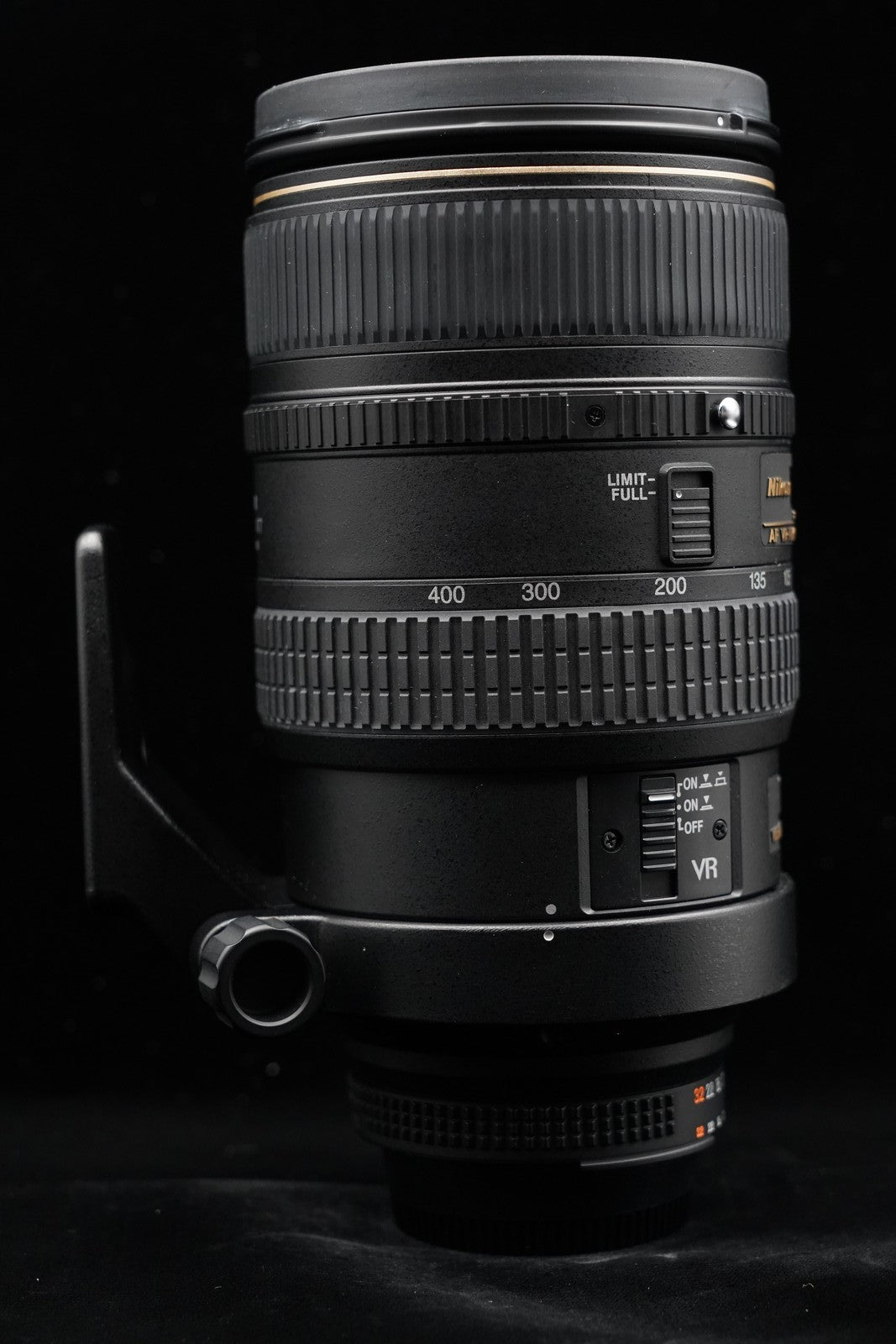 Nikon AF VR NIKKOR 80-400mm F/4.5-5.6 D ED Zoom F mount Lens #12066