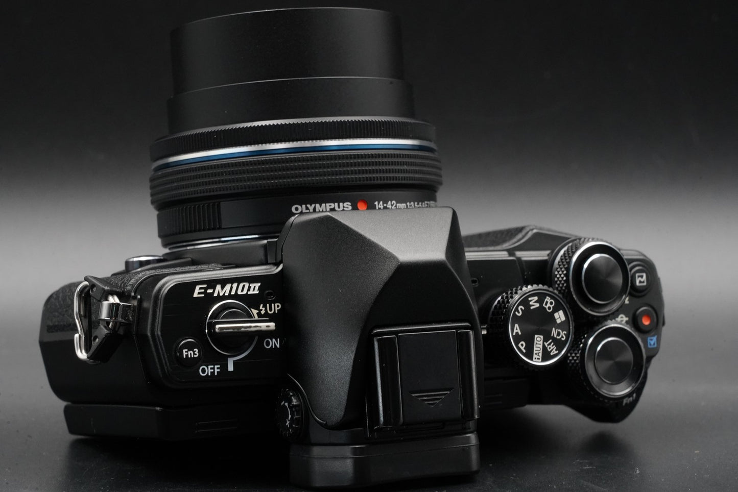 Olympus OM-D E-M10 Mark II 16.1MP Digital Camera Black w/ 2 Lens 10750