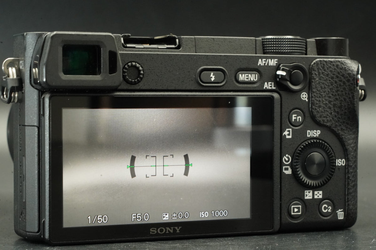 Sony a6300 + 16-50mm PZ Lens Mirrorless Digital Camera Black -120275cuts- #12357