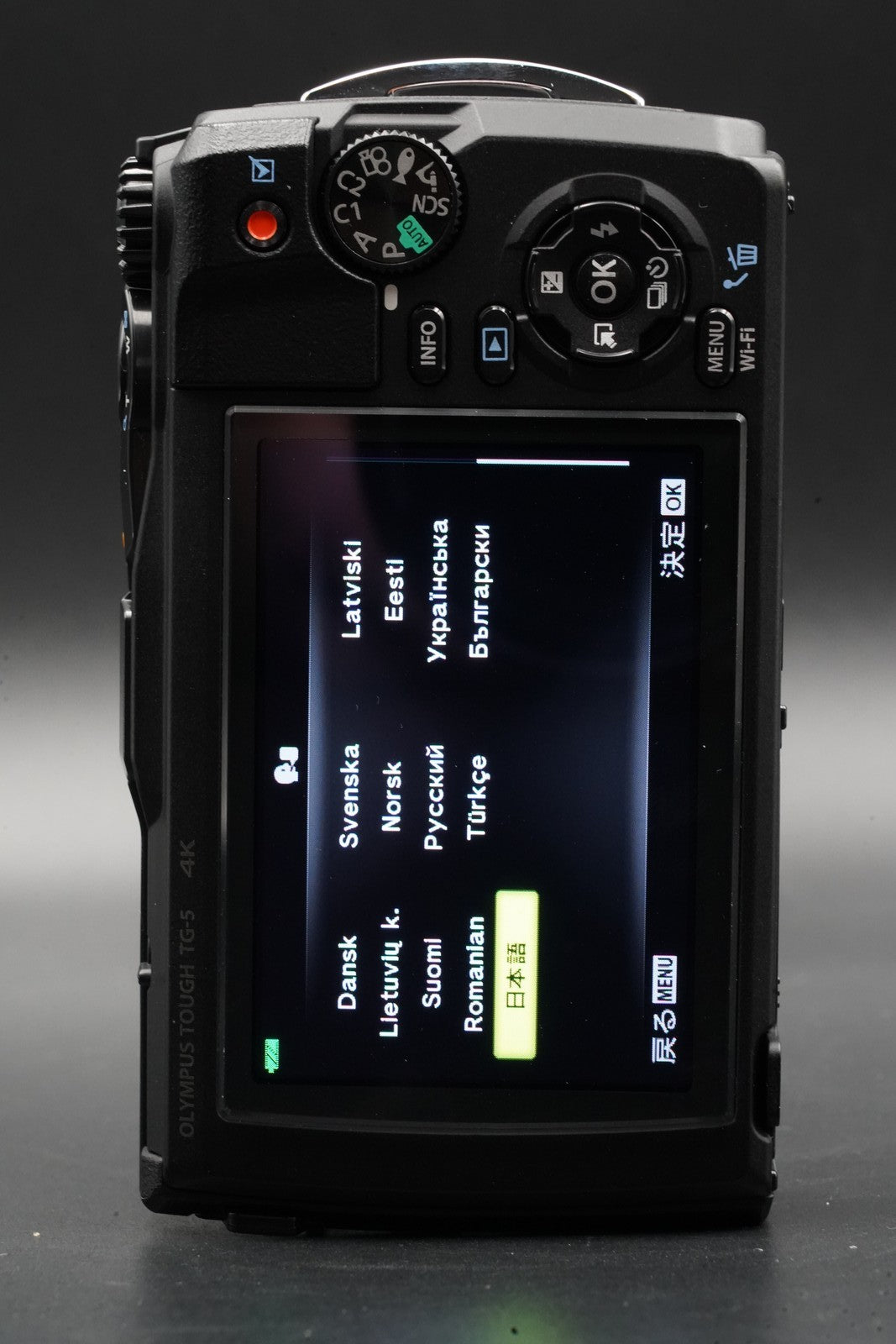 OLYMPUS Tough TG-5 Black Waterproof Digital Camera JAPAN US Duty Paid 10645