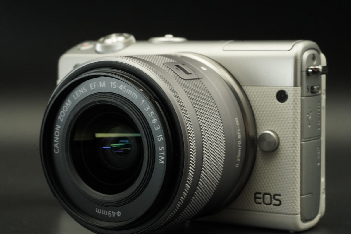 Canon EOS M100 Digital Camera 15-45mm White EF-M Mount #11772