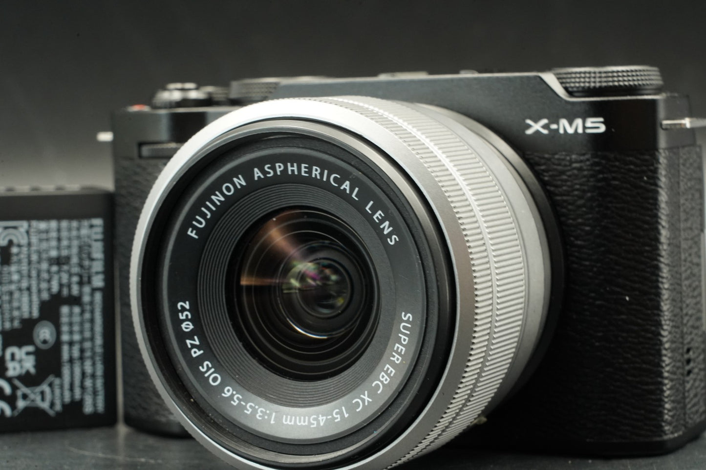 2248 cuts!! Fujifilm X-M5 Camera Black w/ XC 15-45mm From Japan 11463