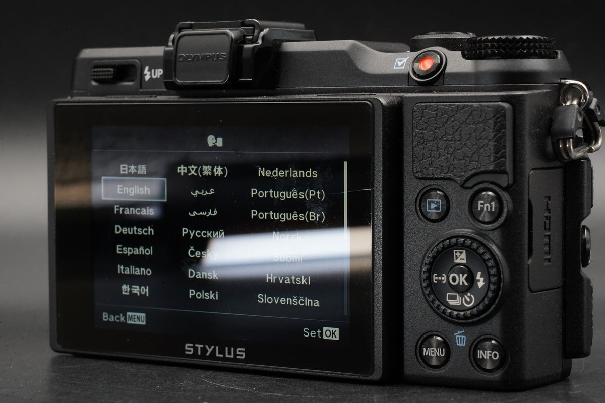 Olympus STYLUS XZ-2 Point and Shoot Digital Camera Black US STOCK #11178