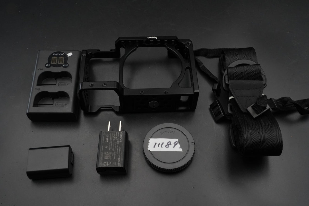 Sony a6300 + 16-50mm PZ Lens Mirrorless Digital Camera Black -12267 cuts- #12103
