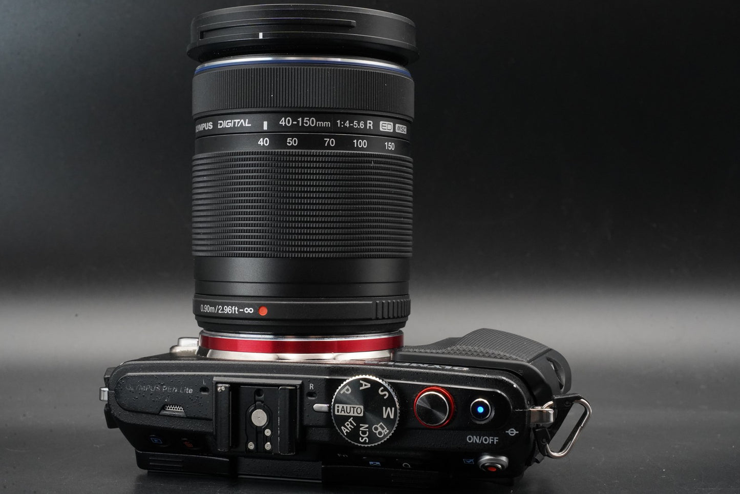 Olympus Pen Lite E-PL6 16.0MP Body Black with Lens US Duty Paid 11345