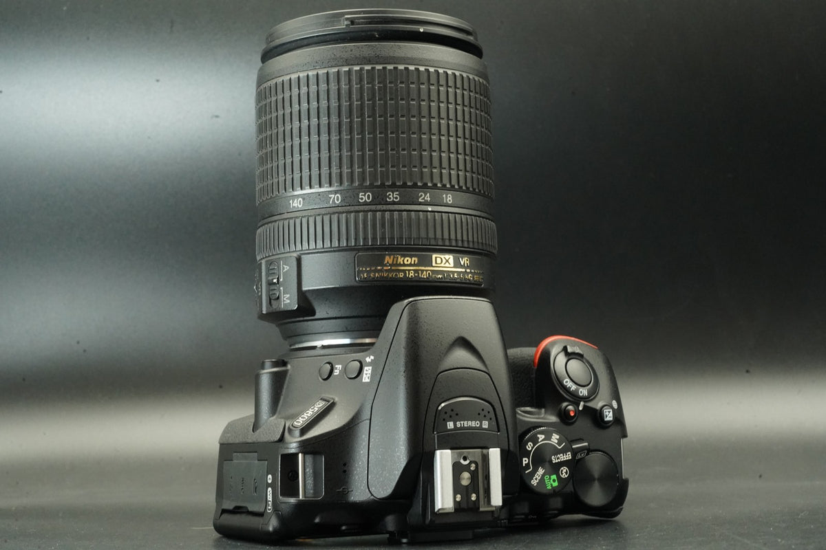 Nikon D5600 DSLR Camera w/ AF-S 18-140mm f/ 3.5-5.6 G ED VR -13671 cuts- #11854