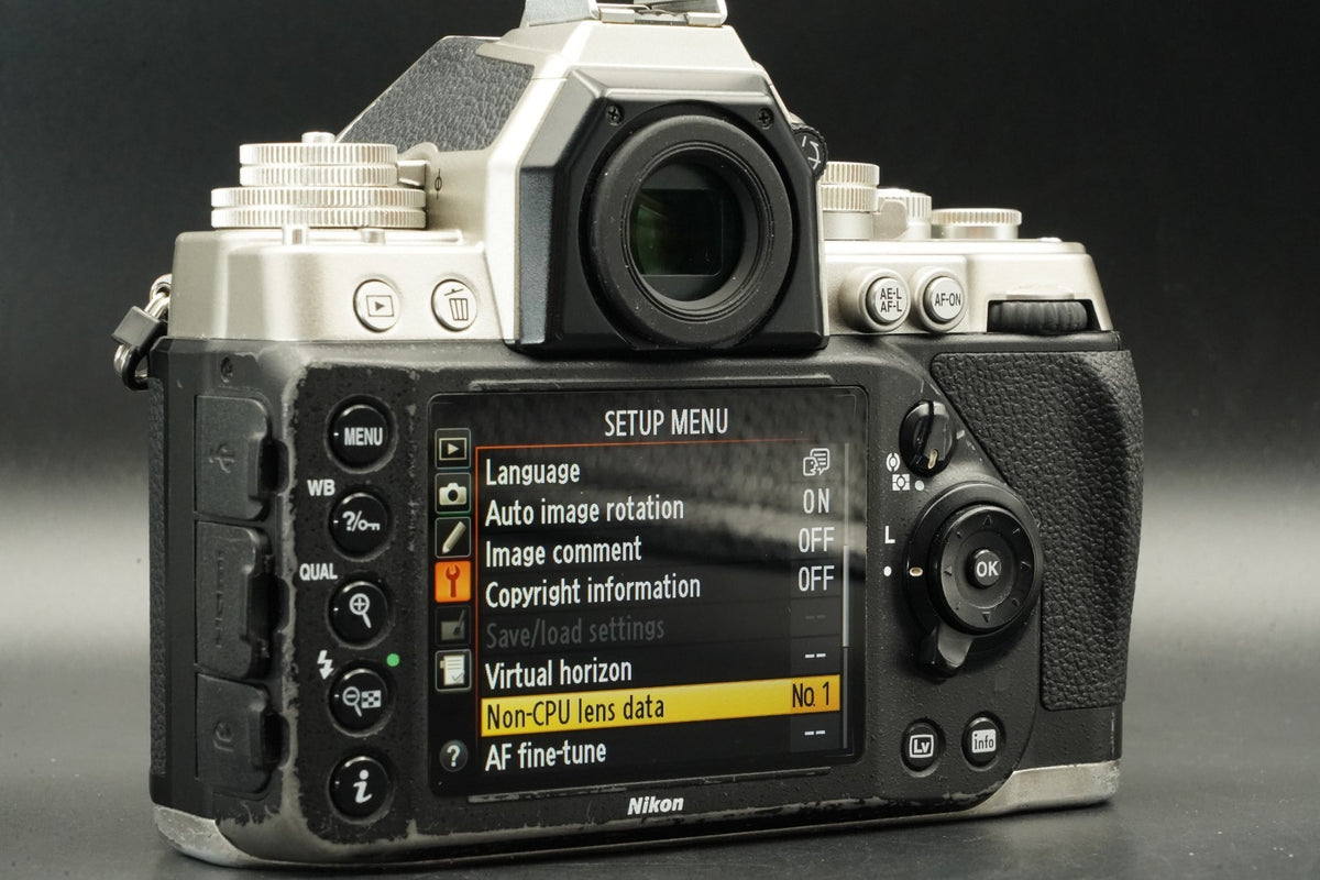Nikon Df Silver DSLR Digital Camera Body -37 cuts- US STOCK #11586