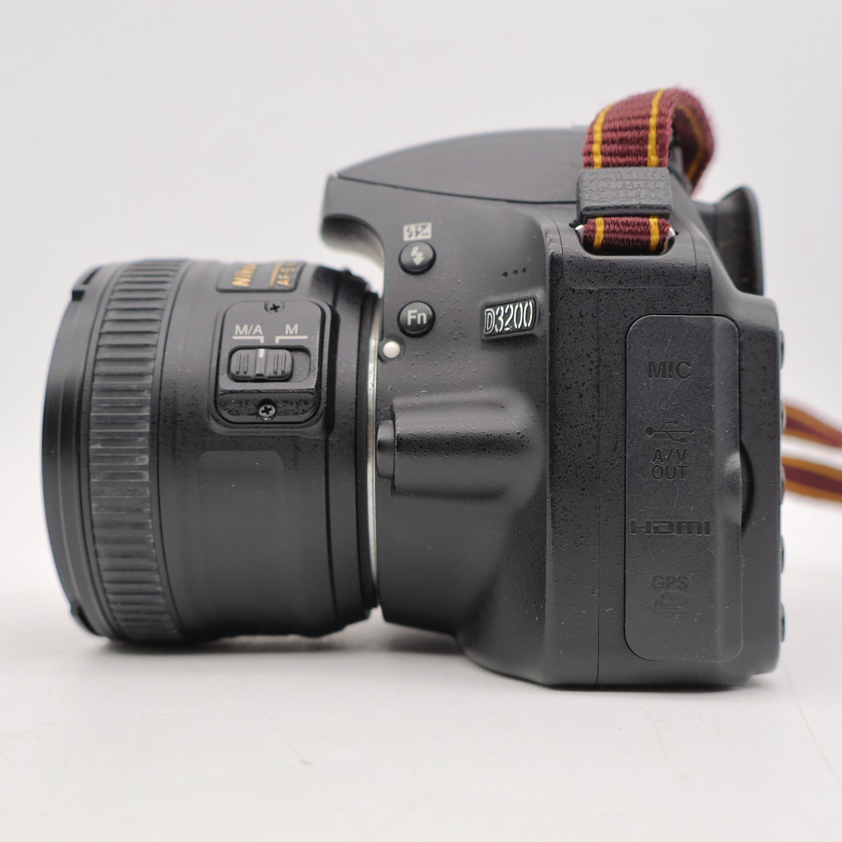 Nikon D3200 DSLR Digital Camera Black with Lens US STOCK #R0256