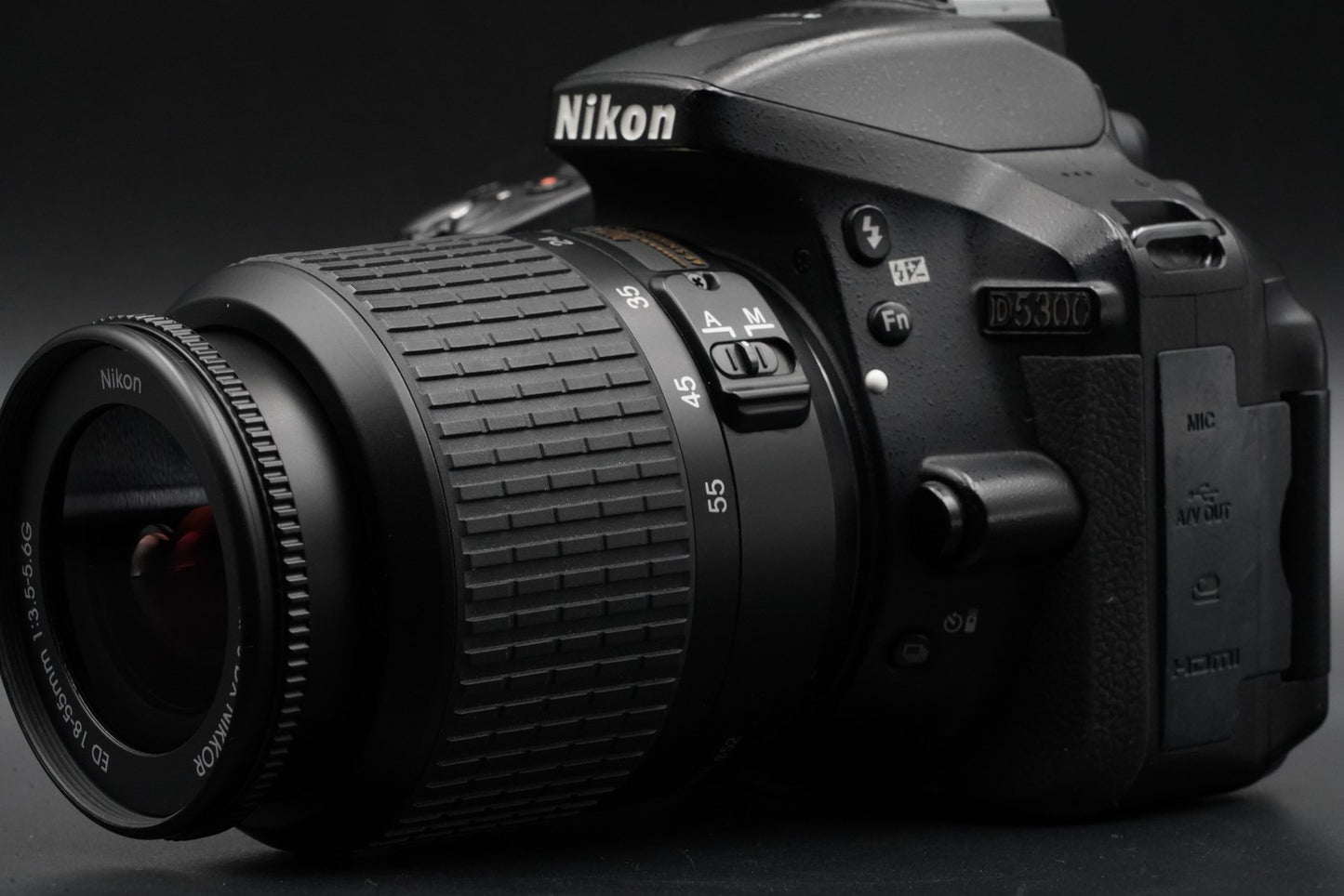Nikon D5300 24.2 MP DSLR Digital Video Camera with Lens US Duty Paid 10523