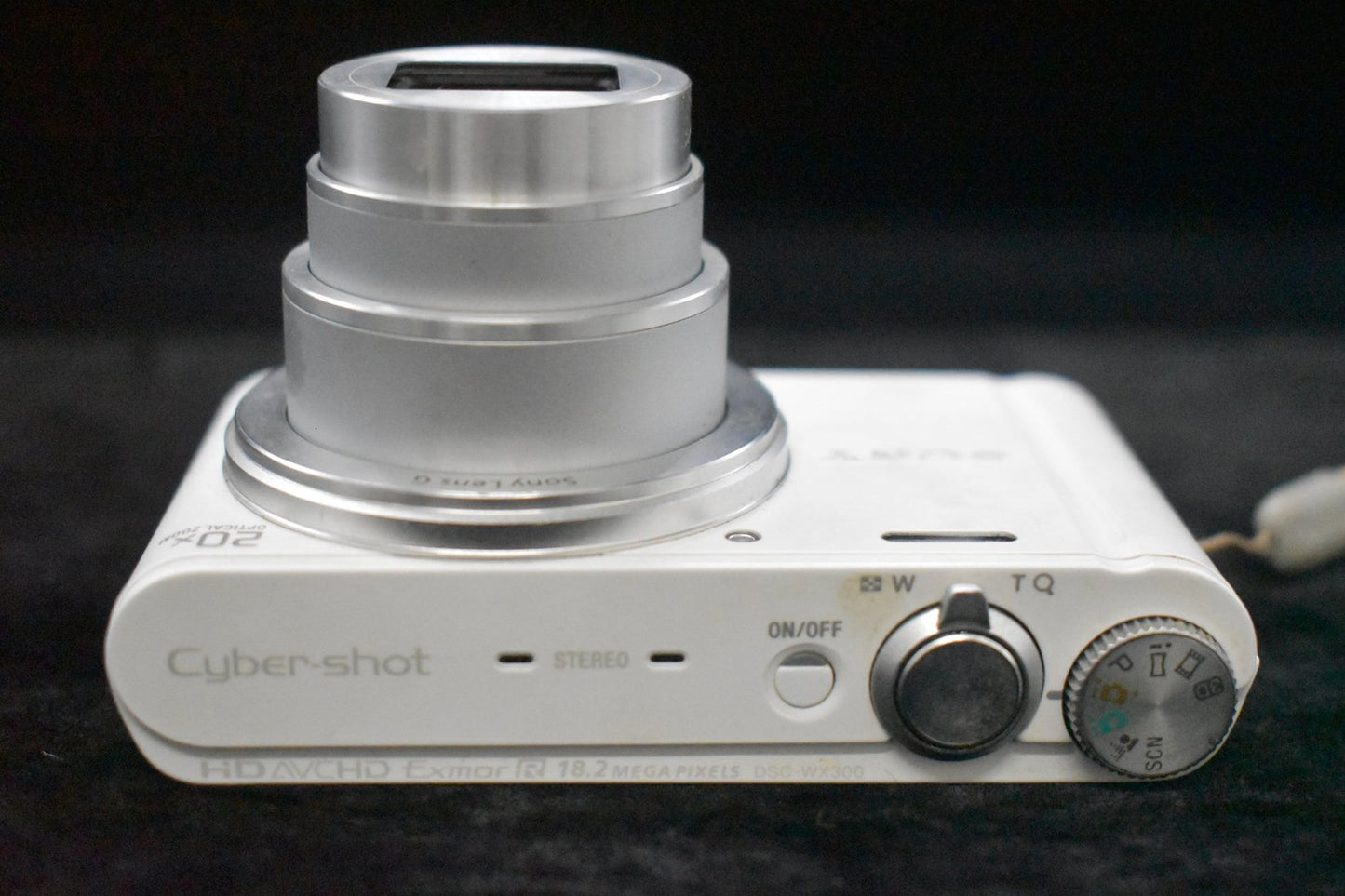 Sony Cyber-shot DSC-WX300 White Compact Digital Camera US Duty Paid 9795