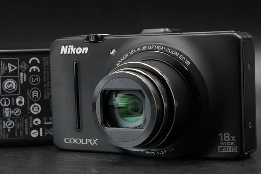 Nikon Coolpix S9300 Red 16.0MP Digital Camera US Duty Paid 11179