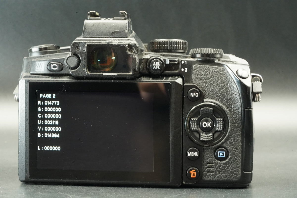 Olympus OM-D E-M1 Digital Camera Black Body -13773 cuts- US STOCK #12348