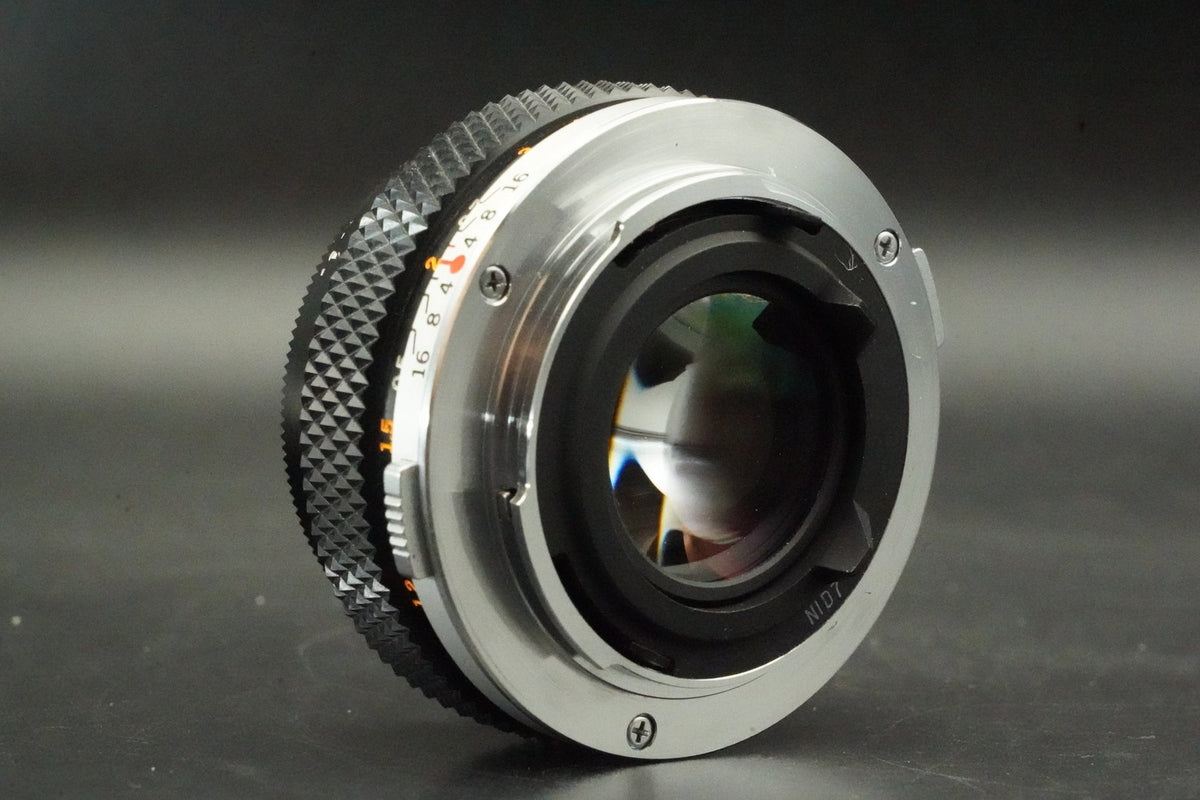 Olympus OM Zuiko Auto-S 40mm f/2 Pancake lens #12755