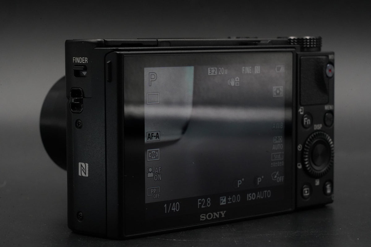 Sony Cyber-Shot DSC-RX100 VII Mark 7 Digital Camera ALMOST UNUSED #10929