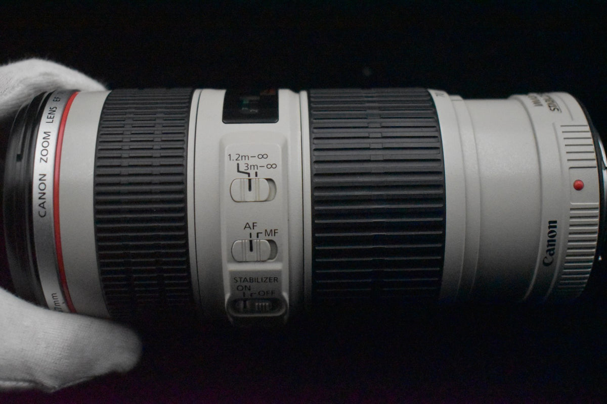 [US Duty Paid] Canon EF 70-200mm F/4 L IS USM Telephoto Lens From JAPAN 8957