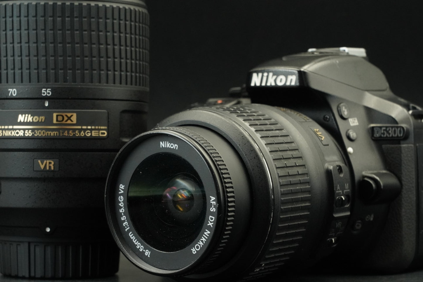 33905 cuts!! Nikon D5300 AF-S 18-55mm + 55-300mm Lens 11701