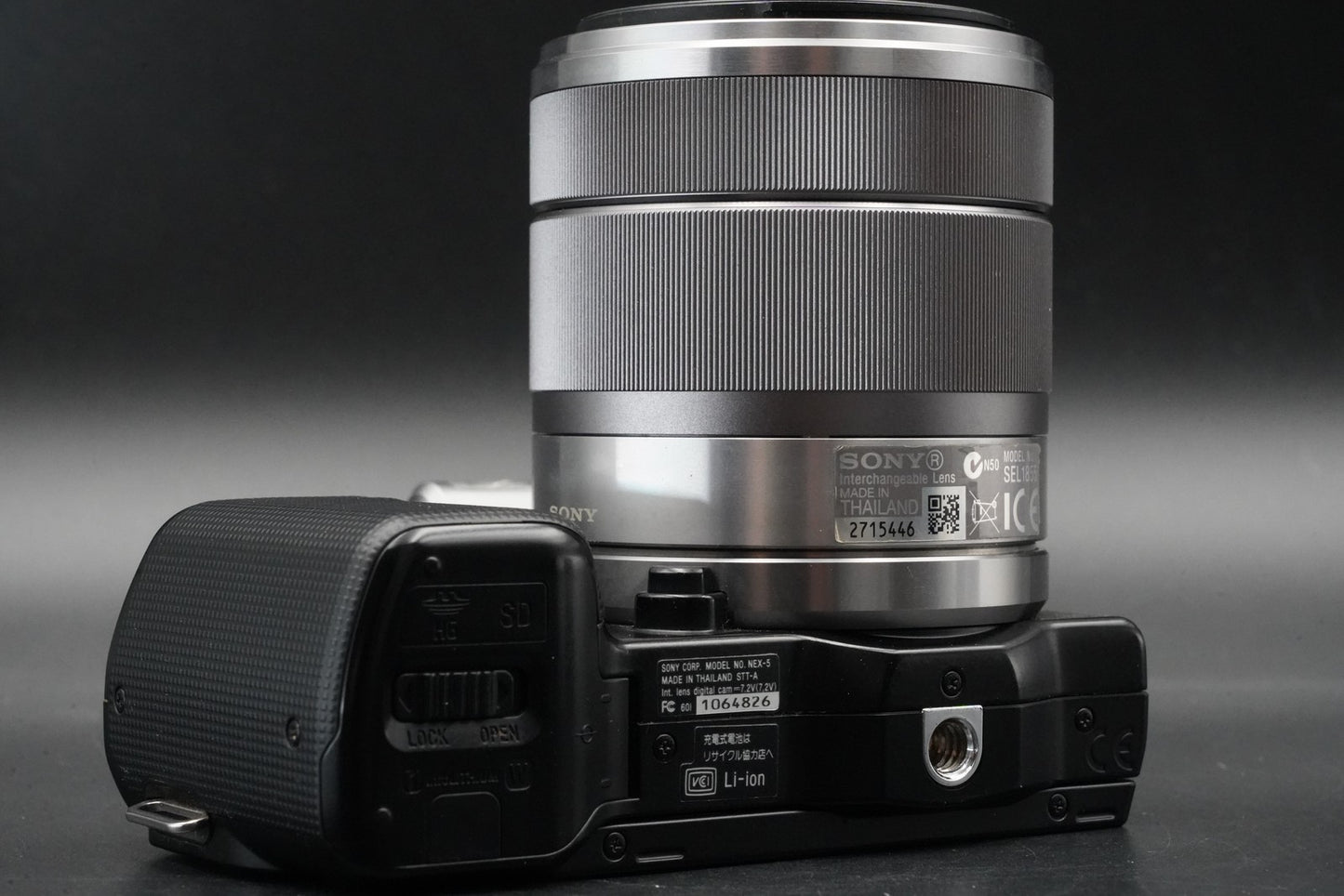 Sony Alpha NEX-5 Mirrorless Camera Bundle with 2 Lens Silver 11060