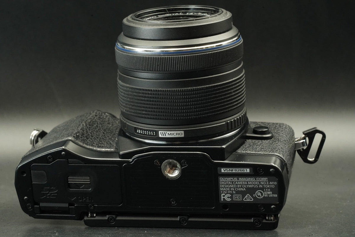 Olympus OM-D E-M10 Camera + 14-42mm + 40-150mm 2 Lens -6668 cuts- #12393