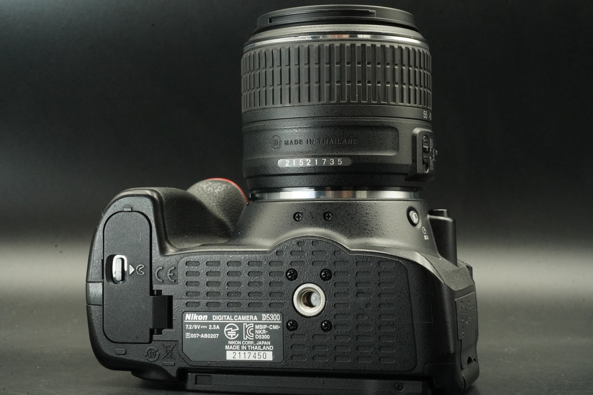 Nikon D5300 DSLR Digital Camera with AF-S 18-55mm Lenses -13161 cuts- #12404