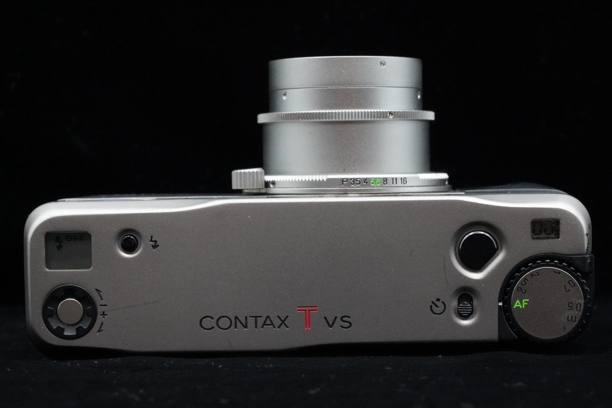 Contax TVS Point Shoot 35mm Film Vintage Camera Tested US STOCK #9747