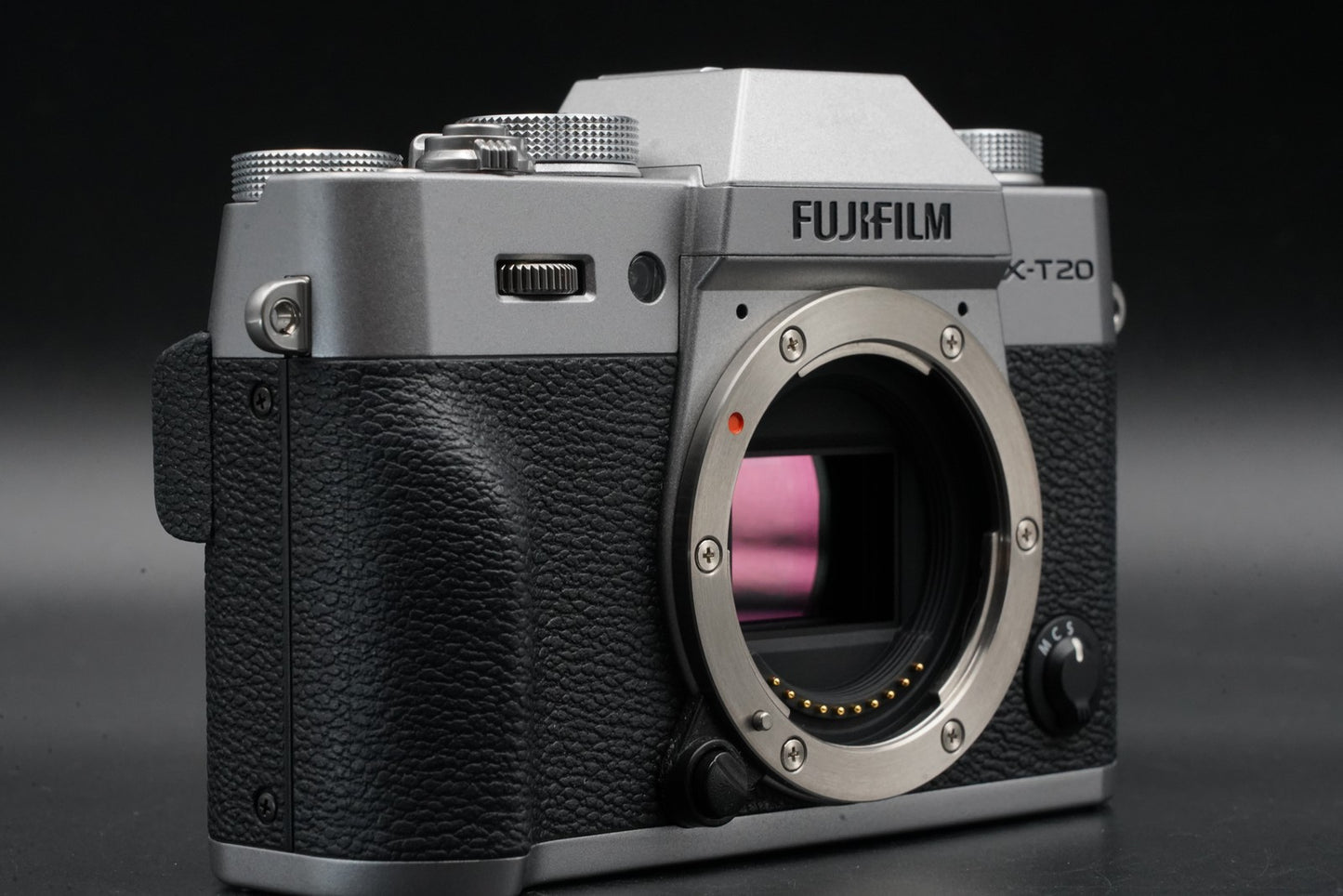 Fujifilm X-T20 24mp Mirrorless Digital Camera Body Silve -3345 cuts- #11168