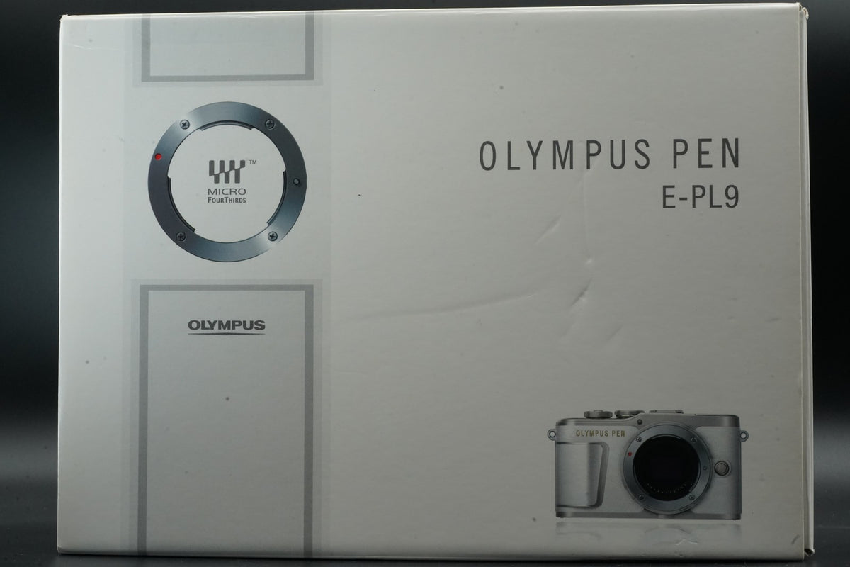 OLYMPUS PEN E-PL9 16.1MP Digital Camera w/ 2 Lens Brown US STOCK #11010