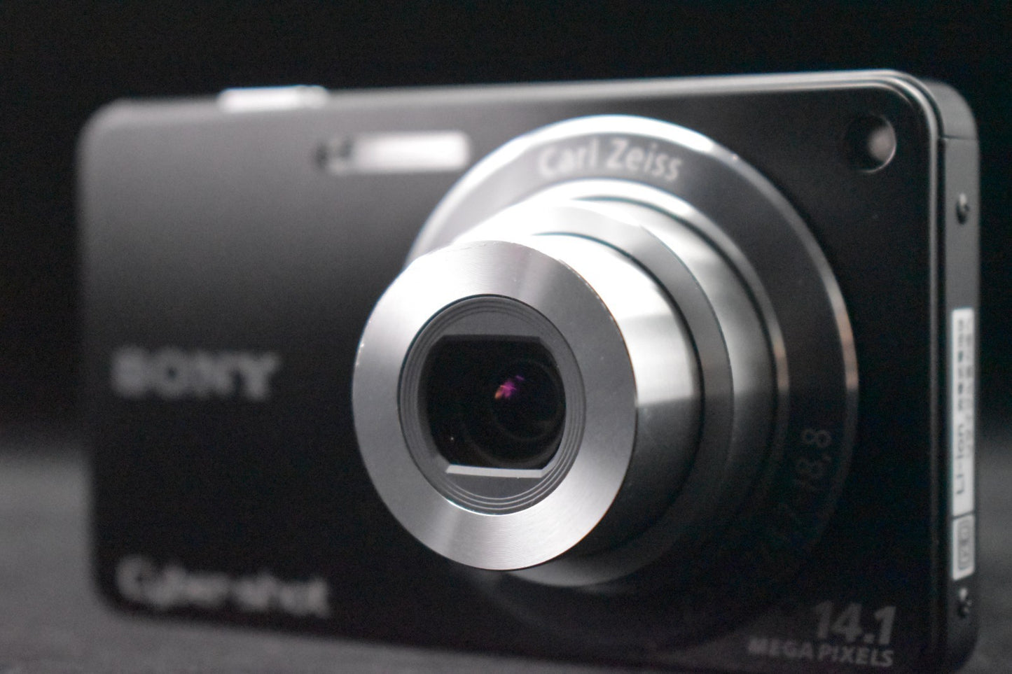[US Duty Paid] SONY Cyber-Shot DSC-W350 Digital Camera 4x Optical Zoom Black 866