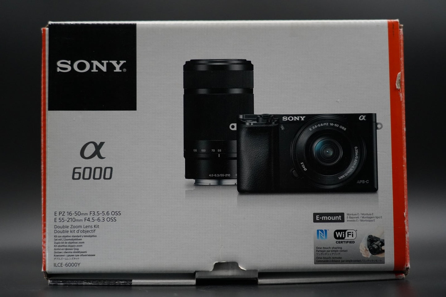 Sony a6000 Digital Mirrorless Camera with 2 Lens Silver 10735