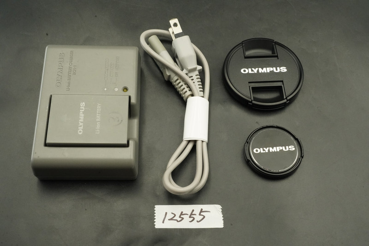 Olympus OM-D E-M5 Mark II w/ 14-42mm + 40-150mm Lens Black -65274 cuts- #12555