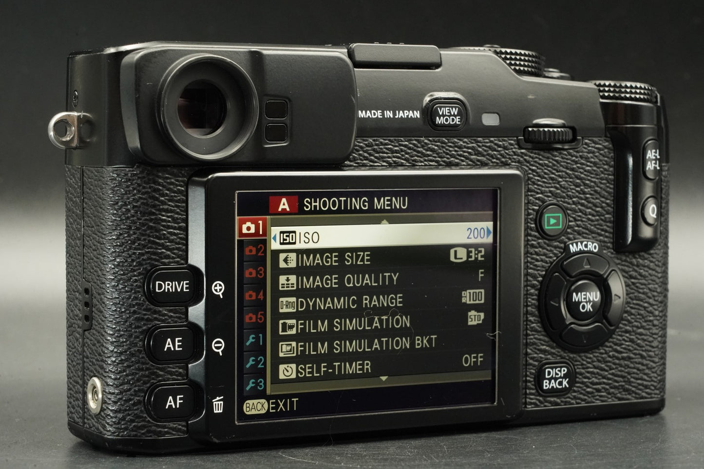 Fujifilm X-Pro1 Mirrorless Digital Camera Black US STOCK #11527