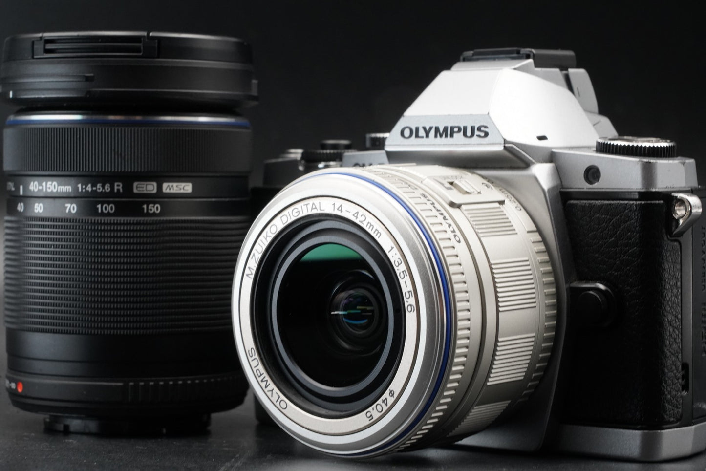 Olympus OMD E-M5 Mirrorless Digital Camera with Lens Silver US Duty Paid 11320