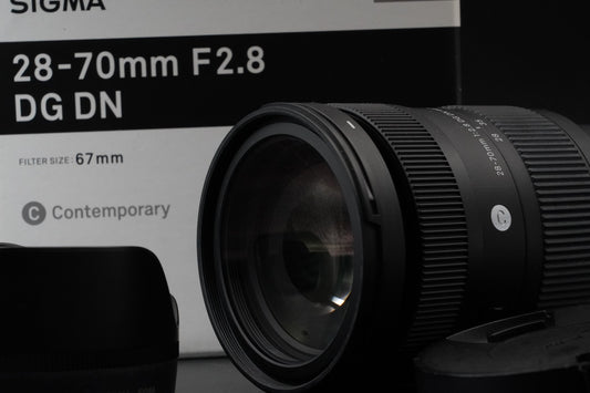 SIGMA 28-70mm f/2.8 DG DN Contemporary Lens for SONY E [Mint US STOCK #11626