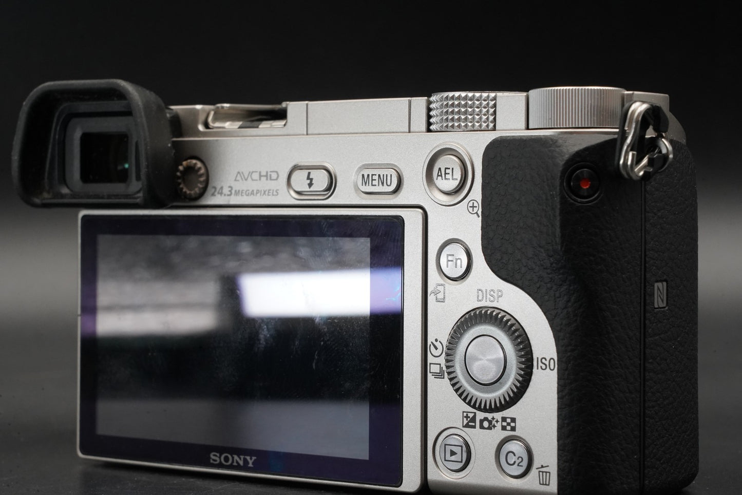 1761 cuts! Sony a6000 Digital Mirrorless Camera Silver w/ 16-50 + 55-210mm 11486