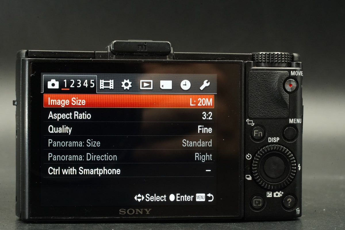 Sony Cyber-shot DSC-RX100 II M2 20.2MP Digital Camera #12058