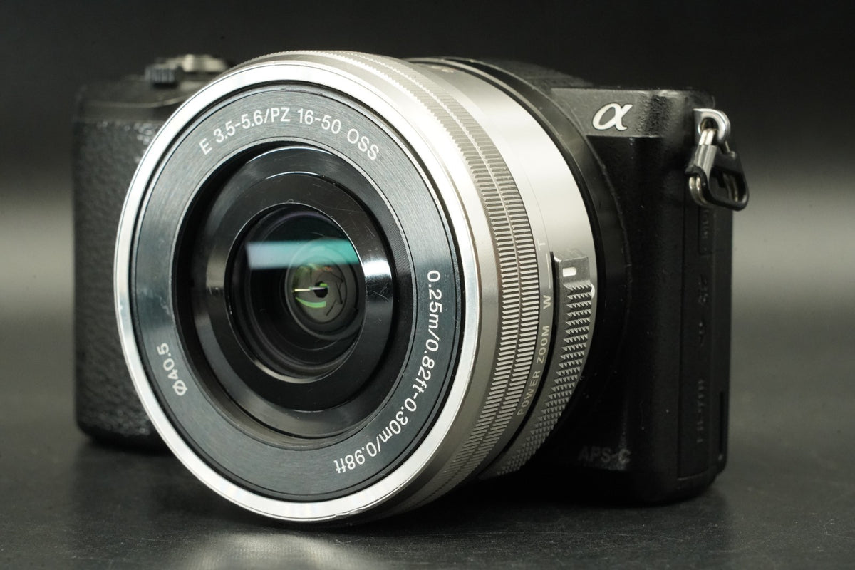 Sony Alpha a5100 Mirrorless Digital Camera w/ Lens Black -99356 cuts- #12536