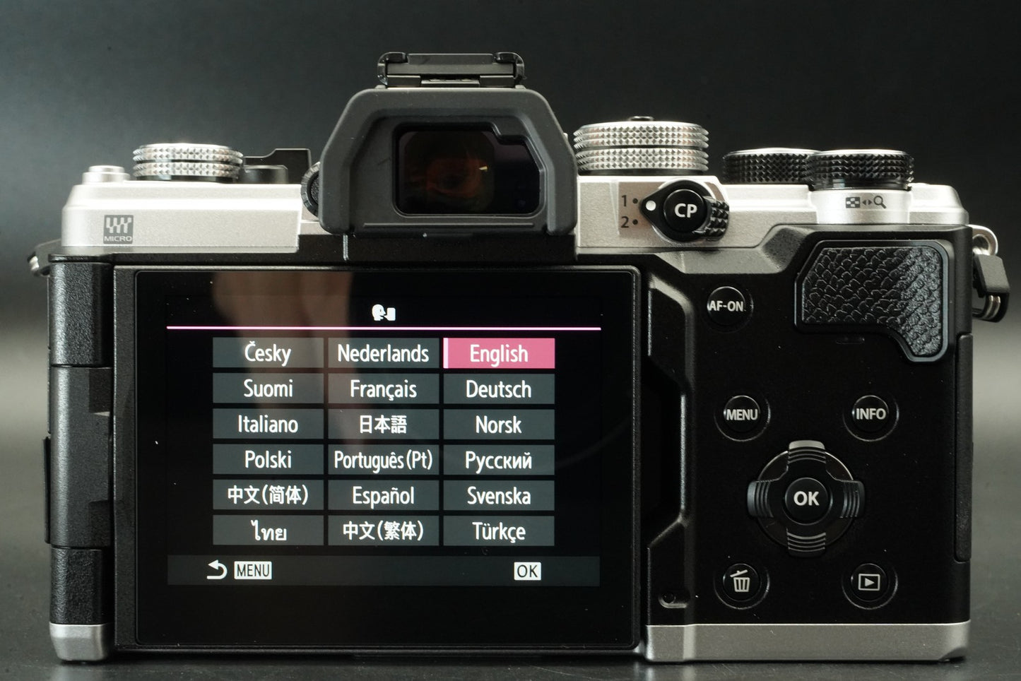 OM SYSTEM OM-3 Mirrorless Camera Silver -998 cuts- #11877