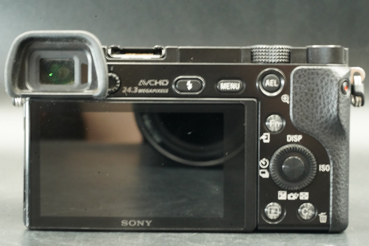 Sony a6000 Digital Mirrorless Camera Black w/ 16-50mm Lens -3049 cut- #12531