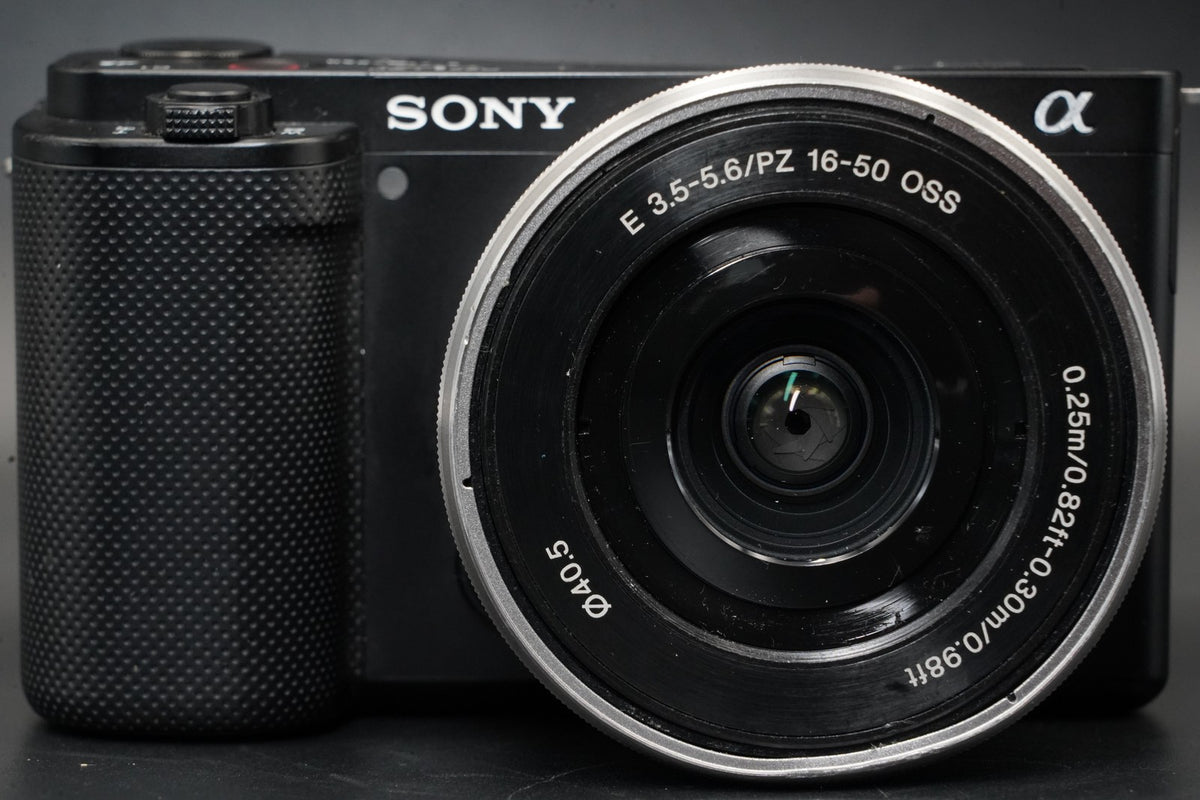 Sony Alpha ZV-E10 Mirrorless Vlog Camera with 2 Lenses Black #10625